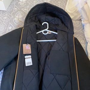 Brand new large/tall black Carhartt jacket